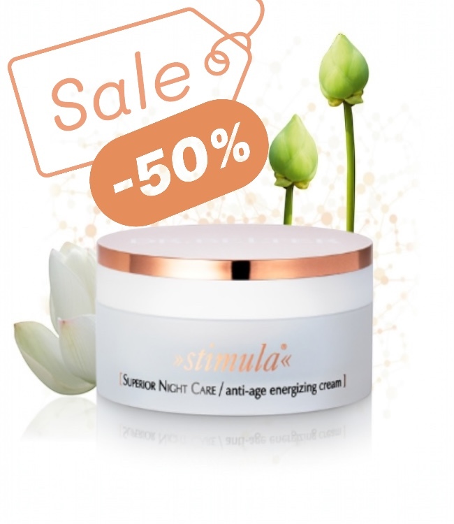 -50% Superior night care / anti-age energizing cream 50ml