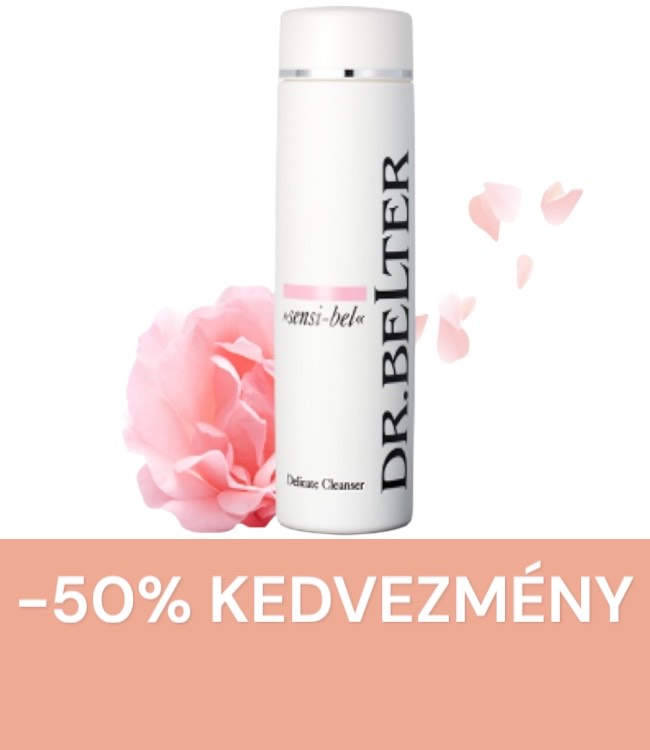50% kedvezmény Delicate Cleanser 200 ml - sensi-bel - Olajmentes