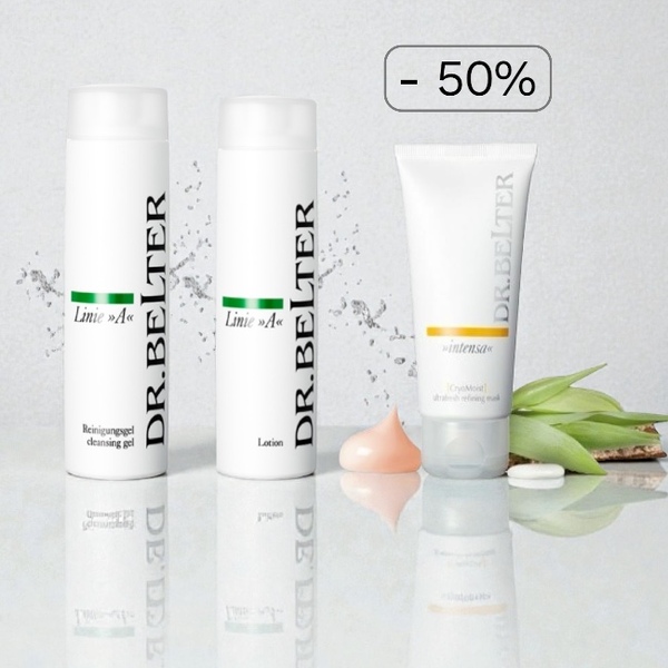 Line A Tisztító & Tonizáló Arcápoló Szett